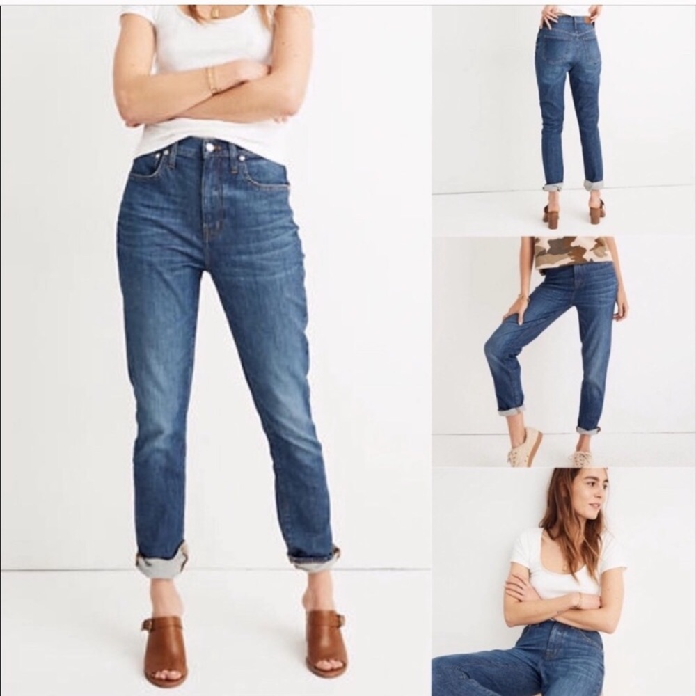 Madewell Highrise Slim Boyjean Eco Collection